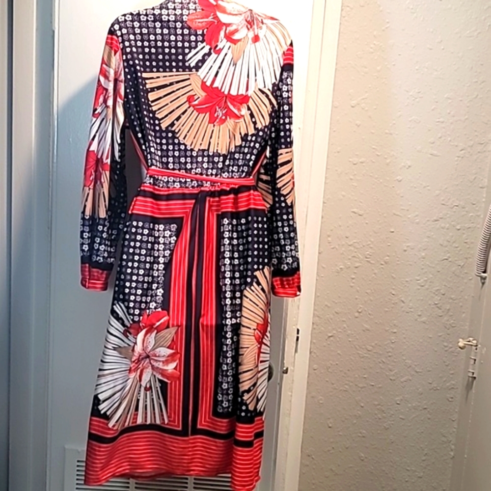 Beautiful Vintage Dress L - Picture 3 of 5